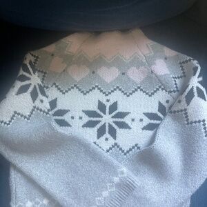 Warm cropped sweater